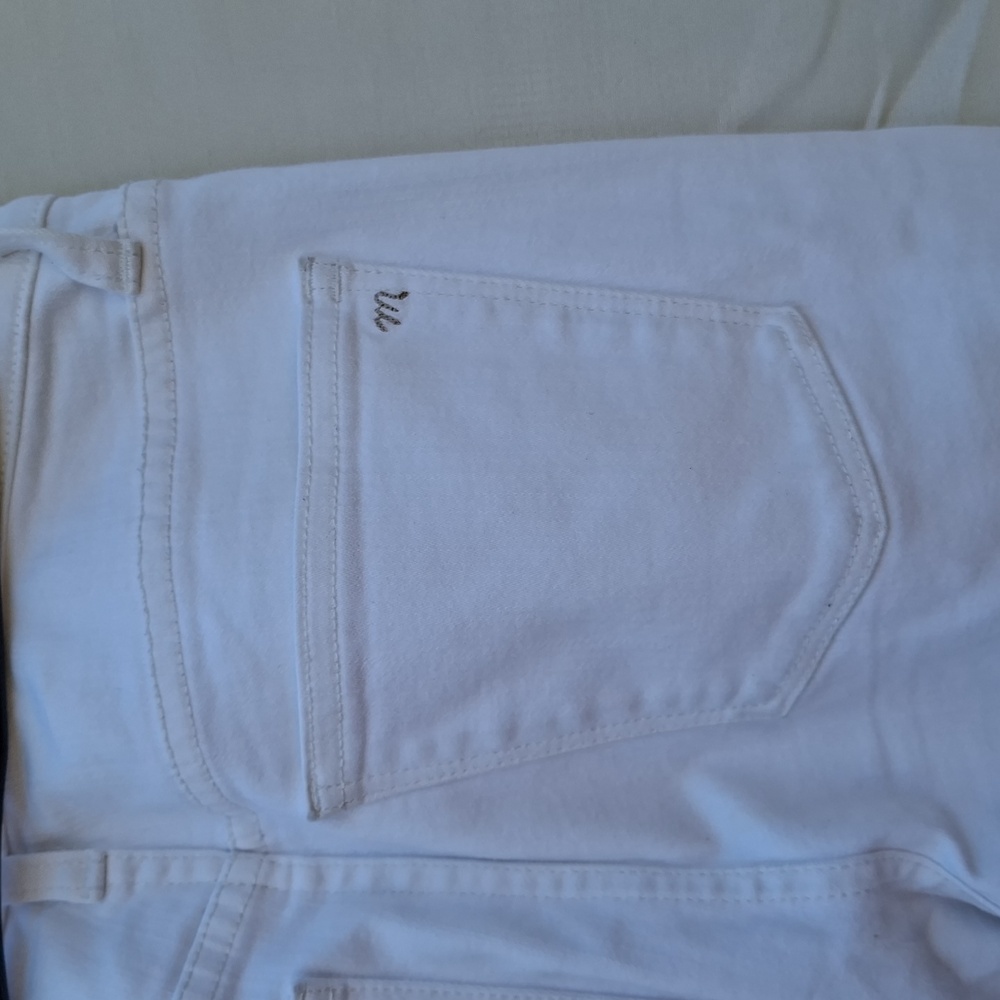 Madewell White Denim Pants - Picture 4 of 4